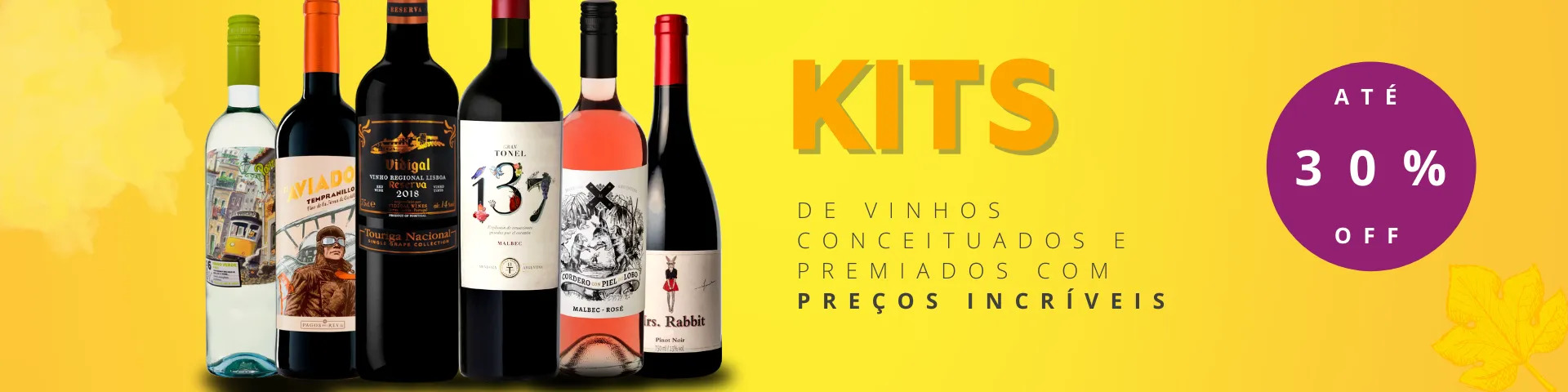 Vinhos em promoção